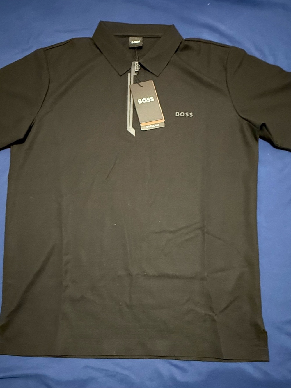 Hugo Boss Black Performance Polo Shirt Men’s Size L – New With Tags (NWT)